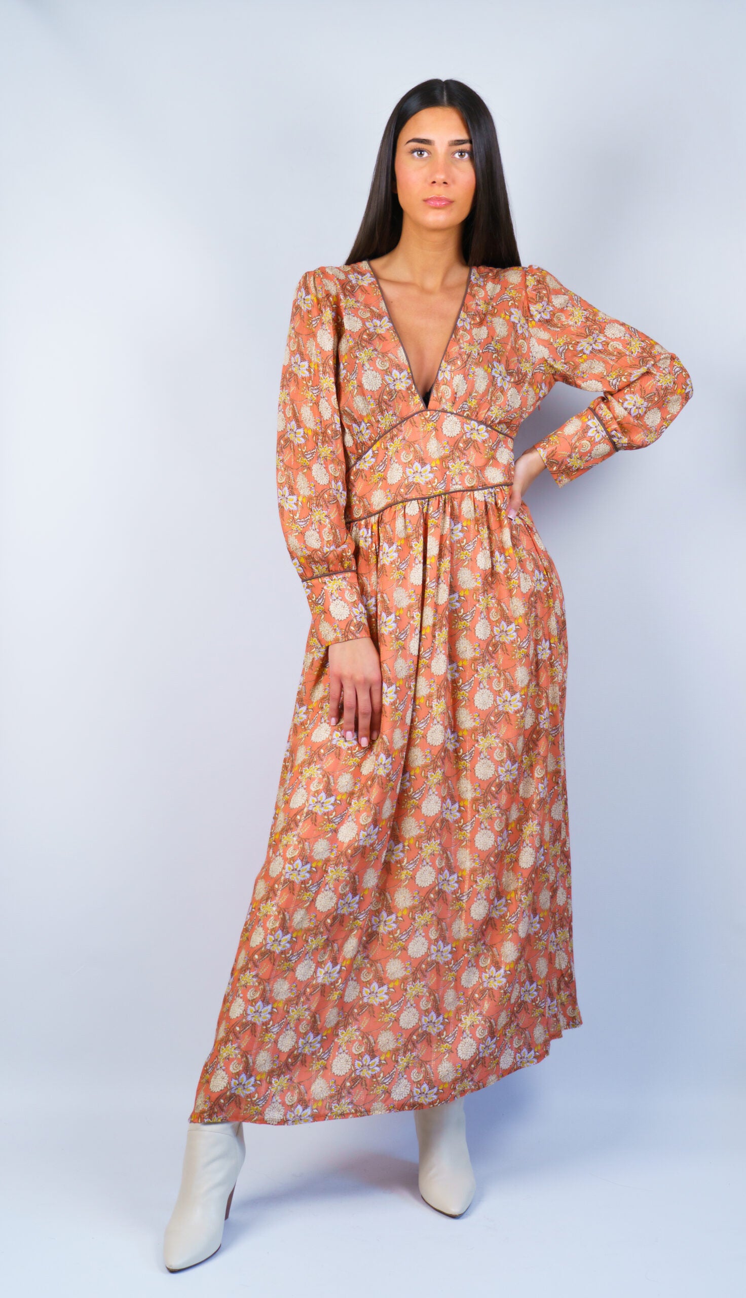 Robe Sofia - Corail