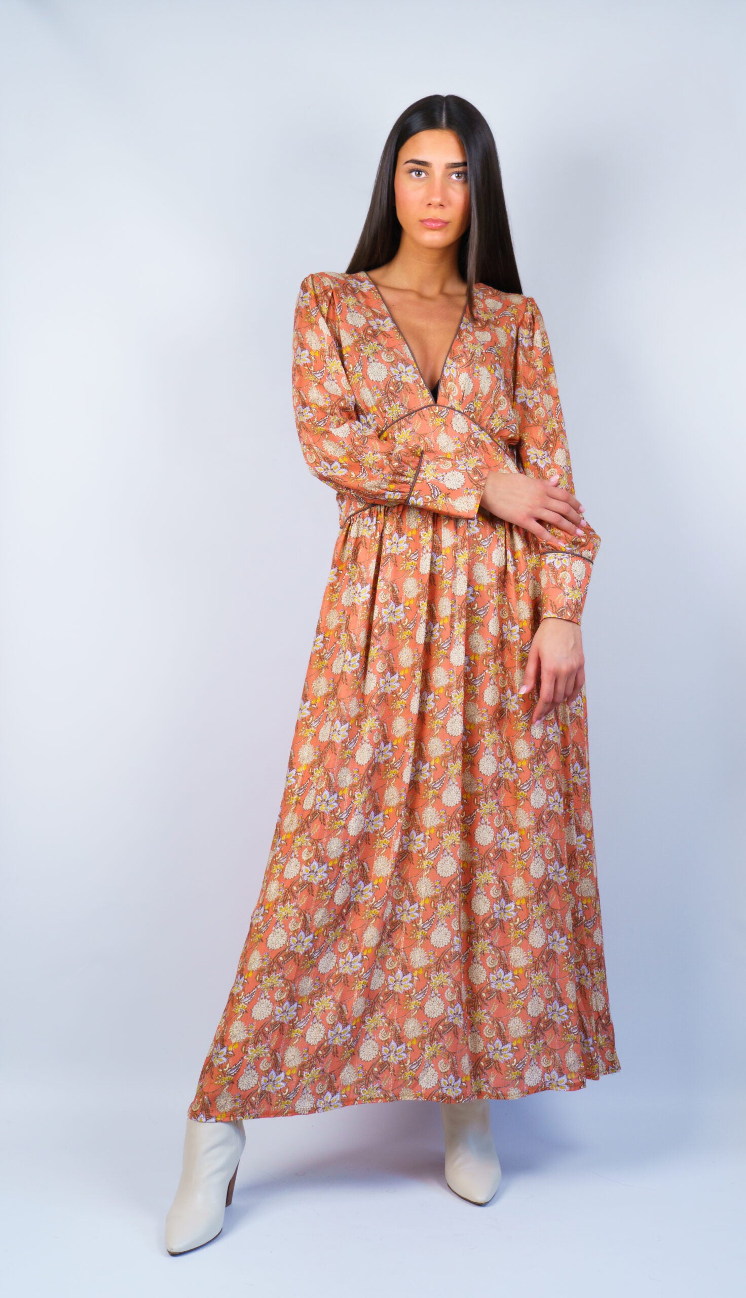 Robe Sofia - Corail