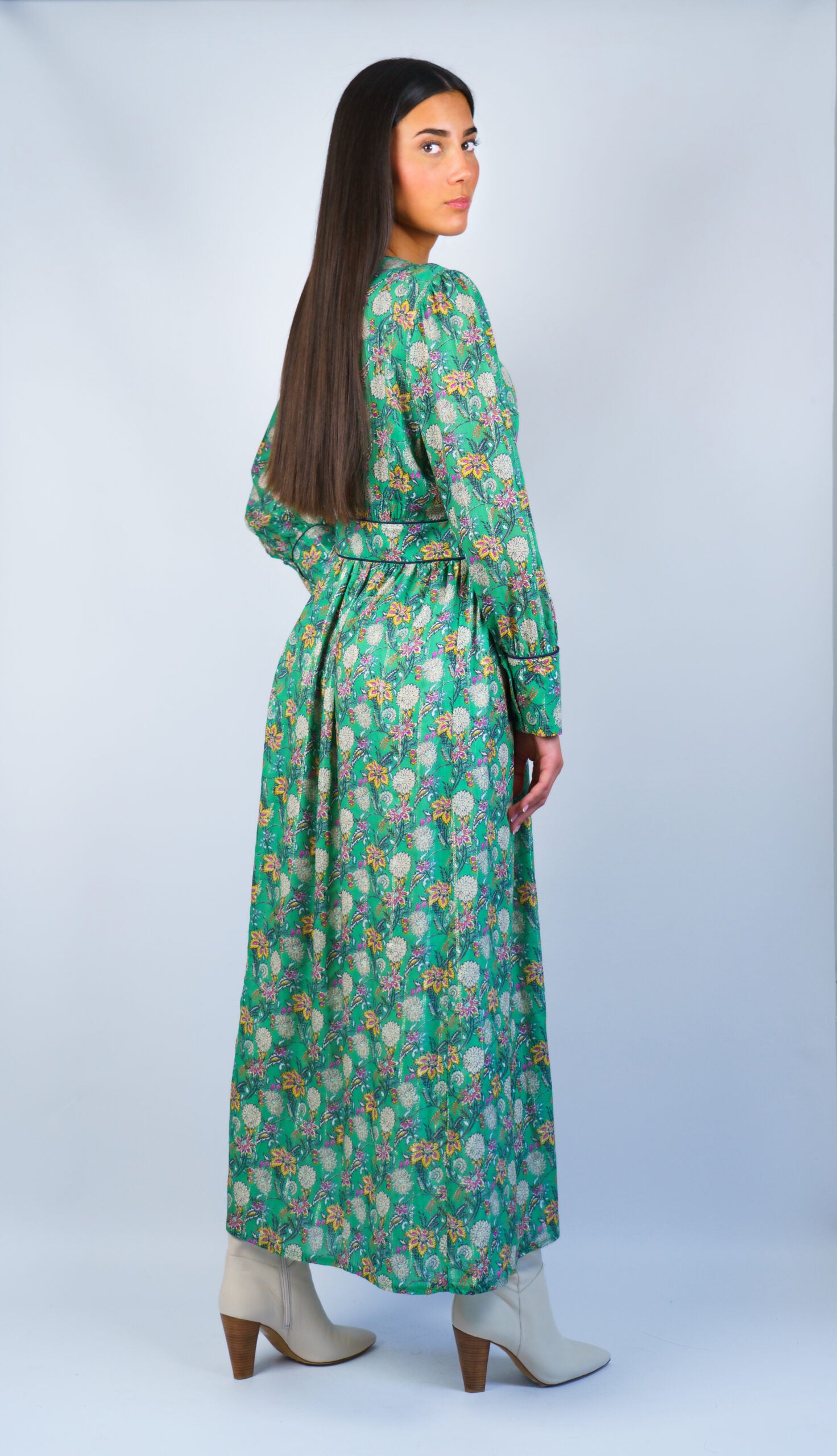 Robe Sofia - Vert
