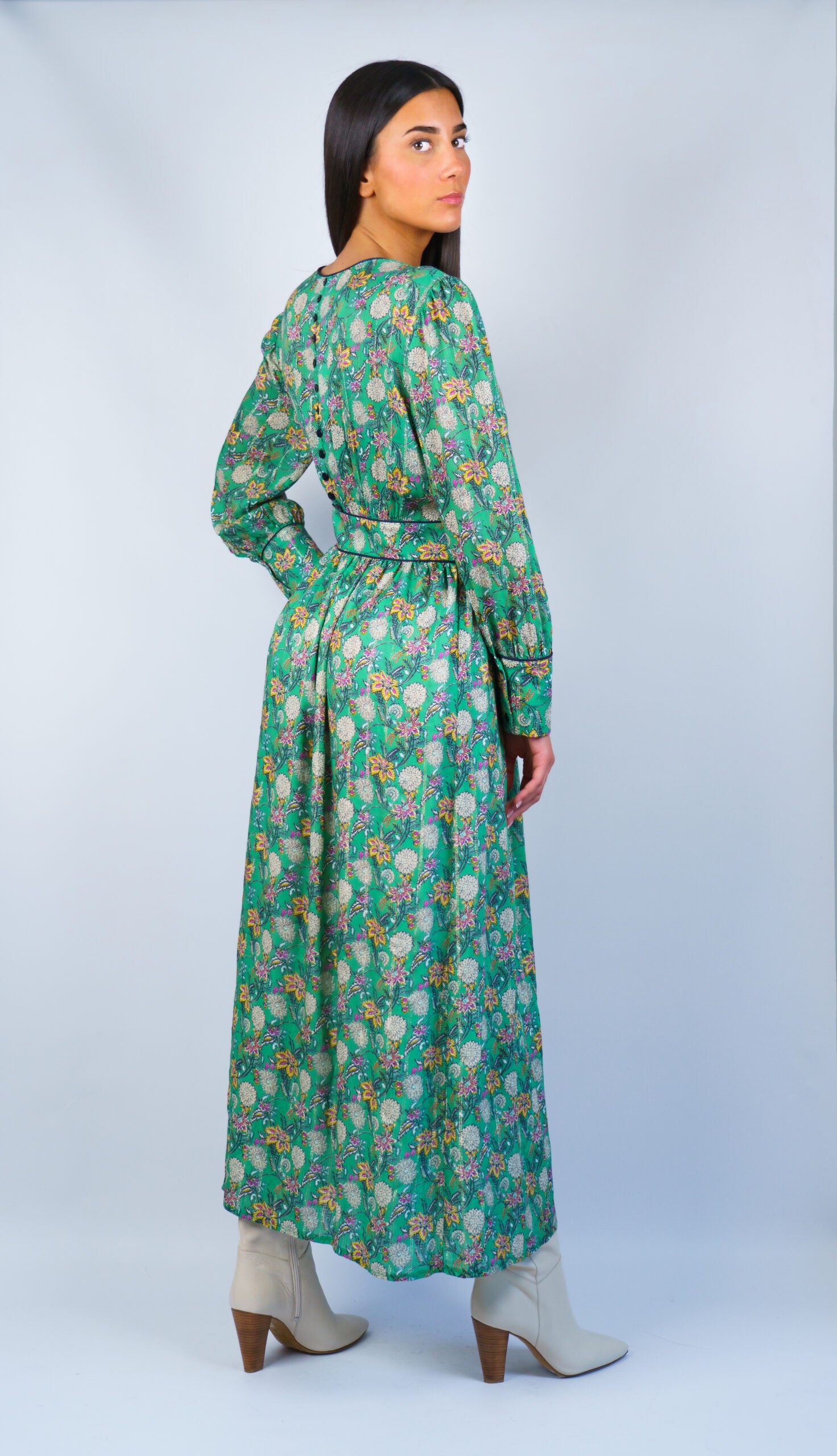 Robe Sofia - Vert