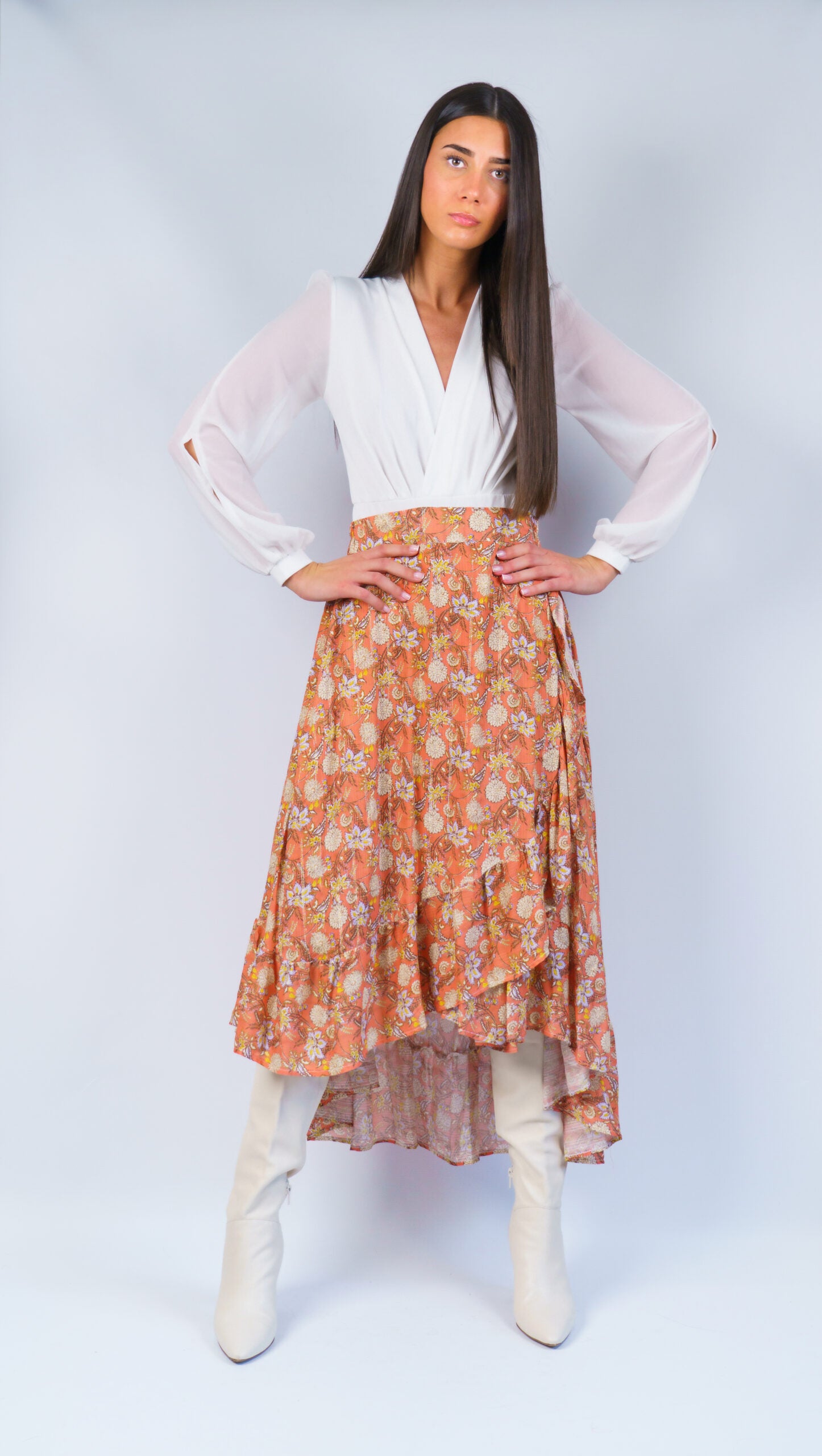Jupe Julie - Corail