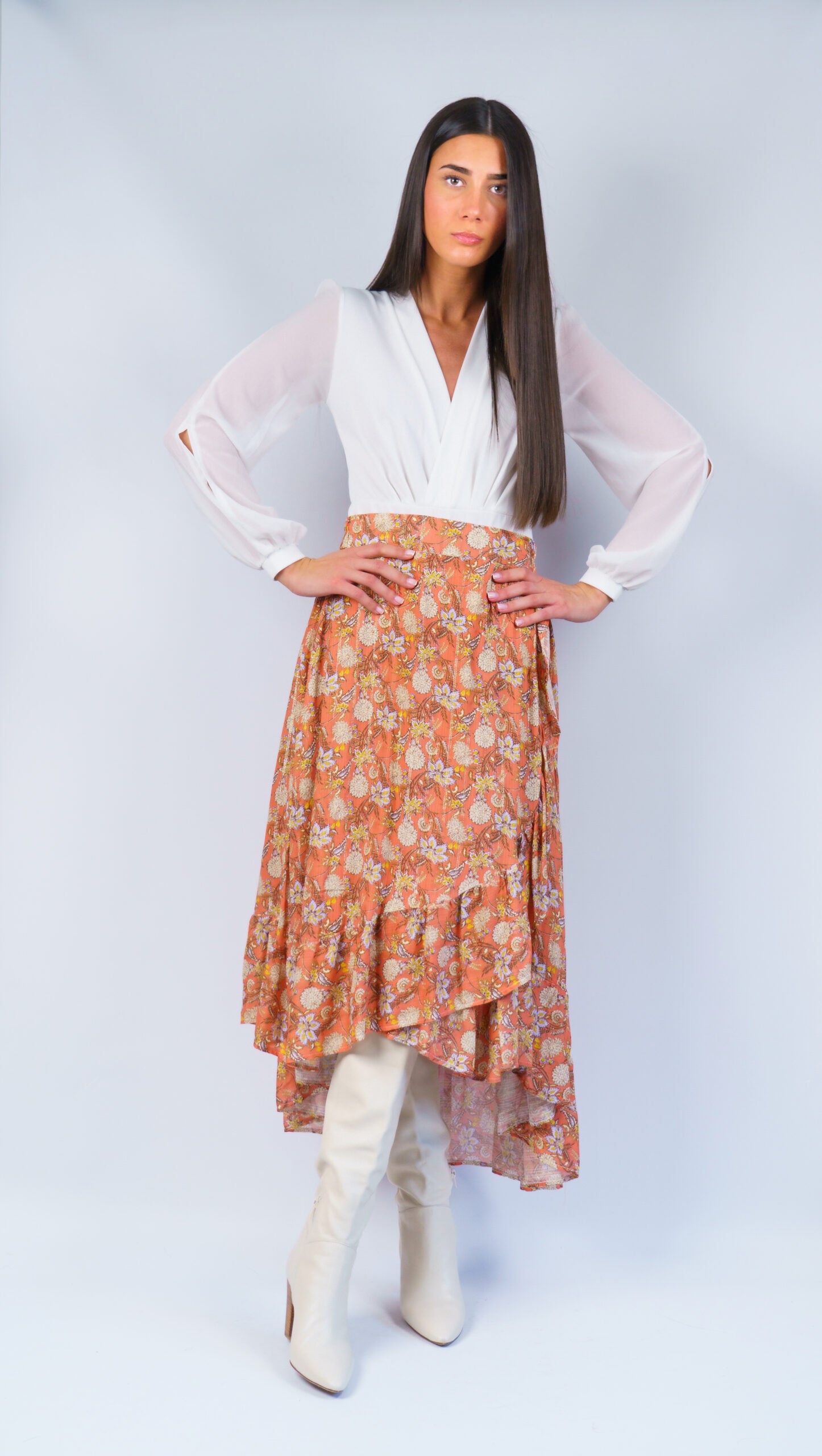 Jupe Julie - Corail