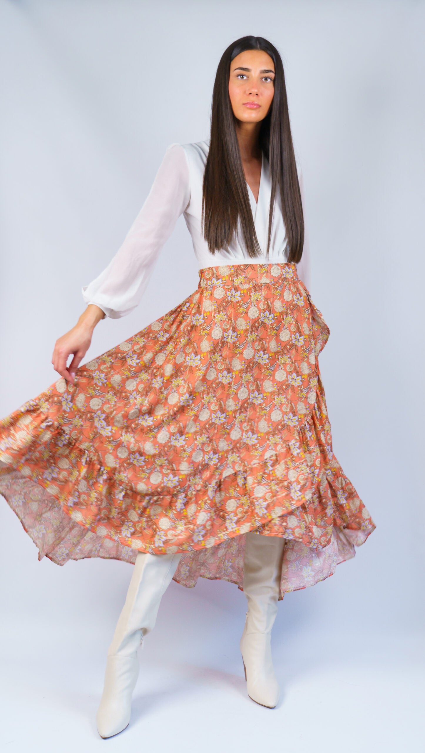 Jupe Julie - Corail