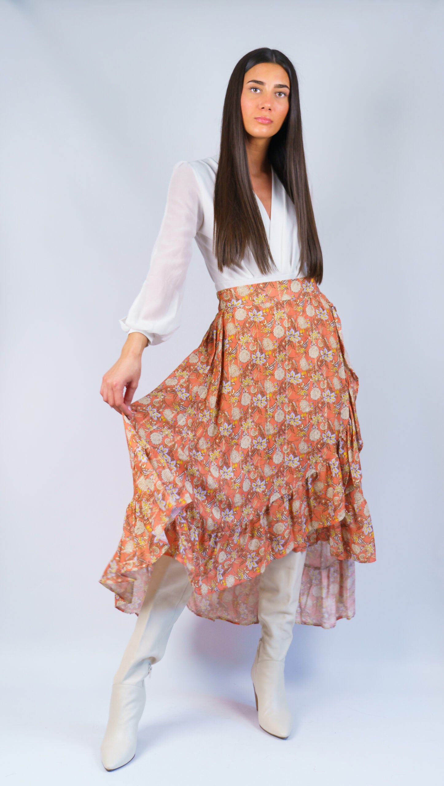 Jupe Julie - Corail