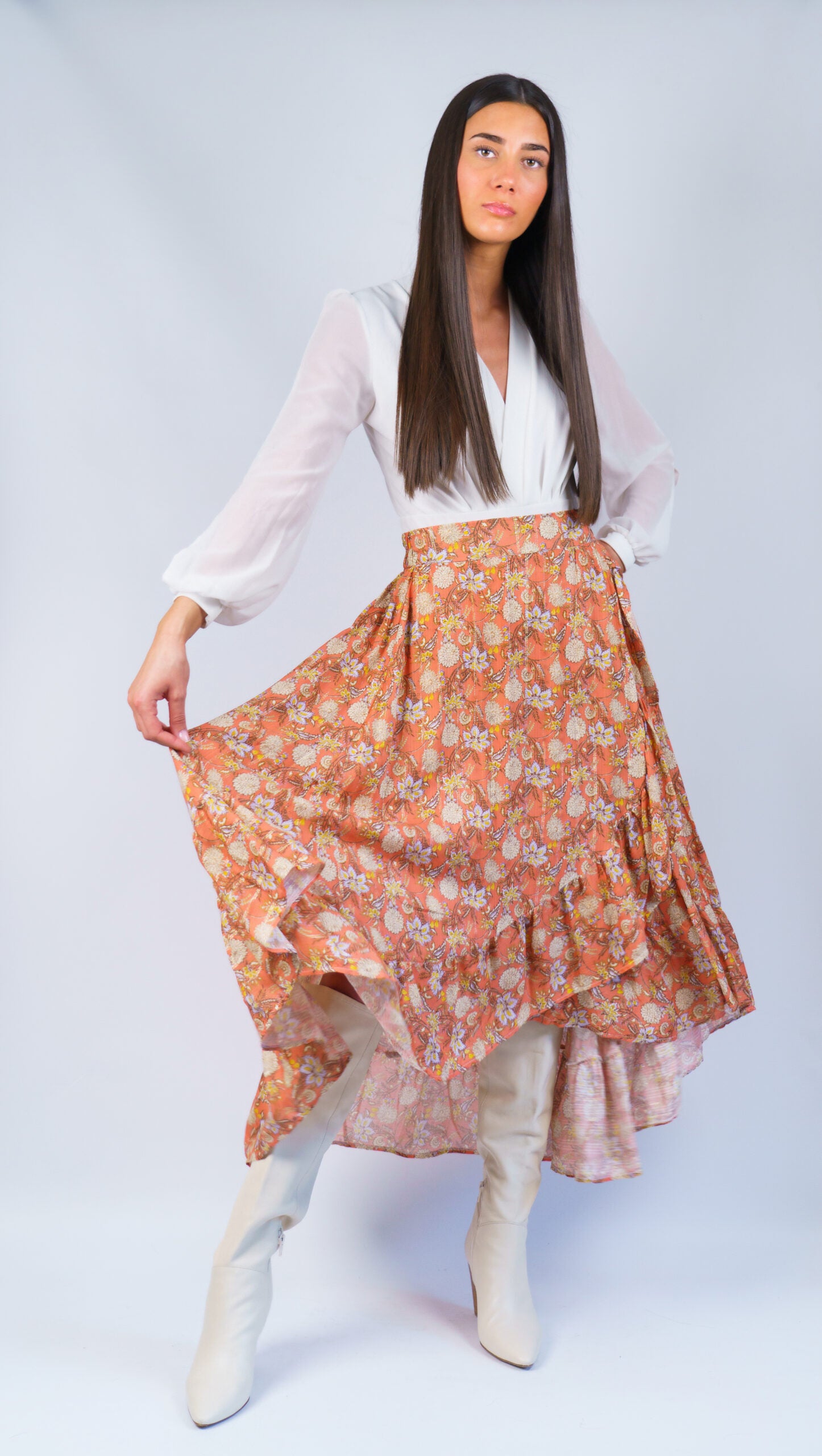 Jupe Julie - Corail