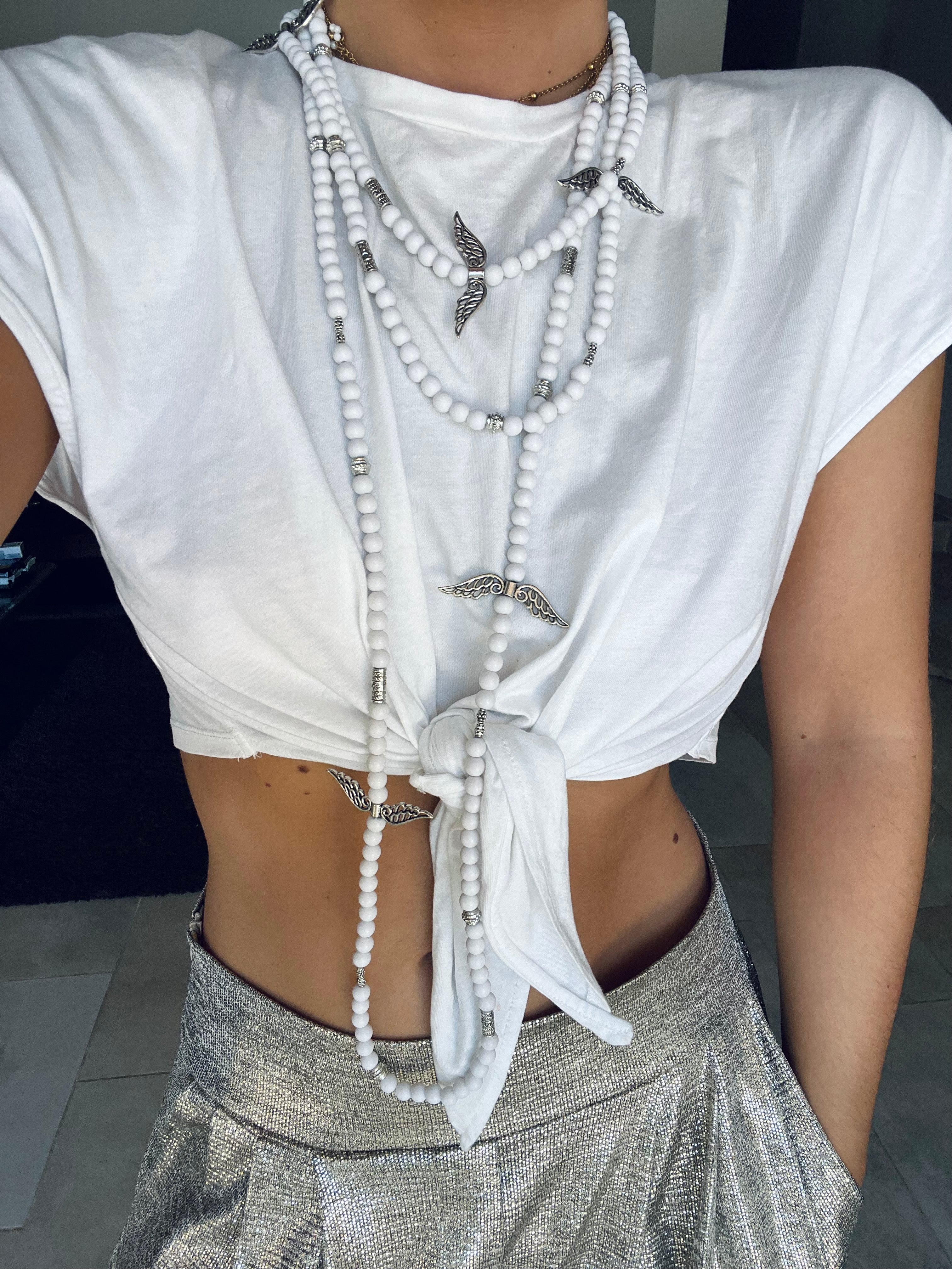 Collier - Héra - BLANC