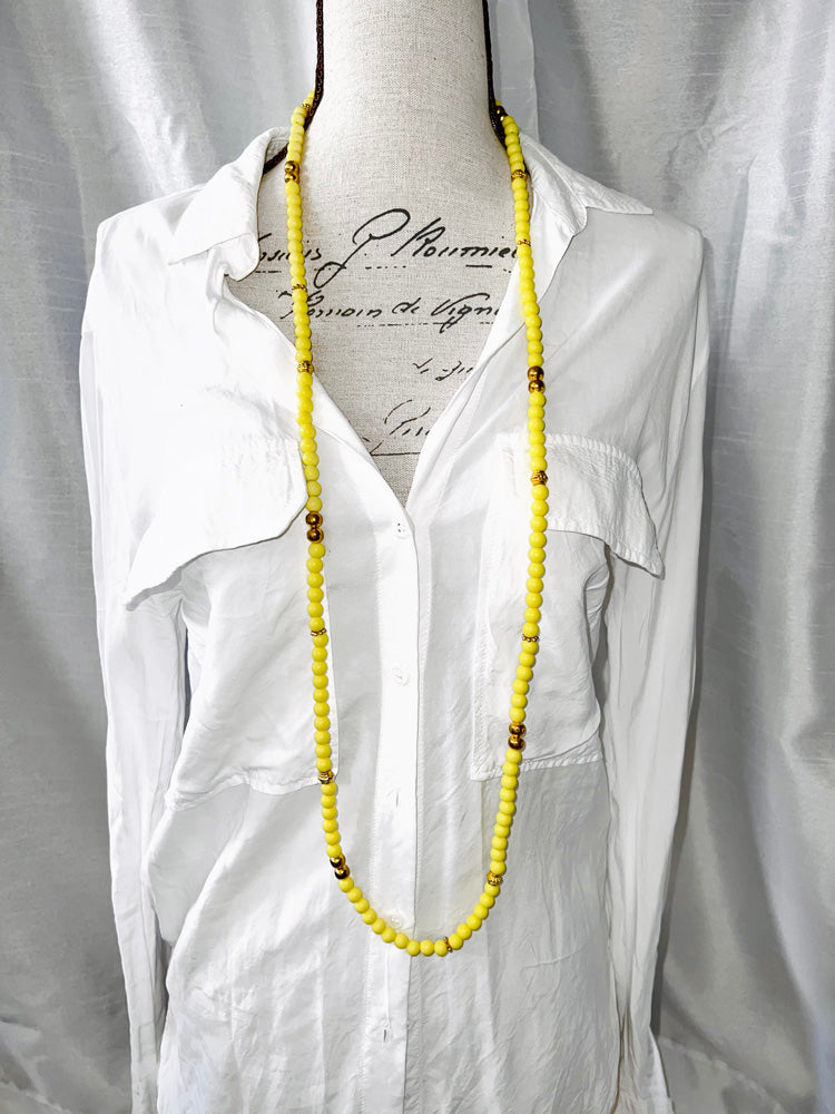 Collier - Aphrodite - Jaune
