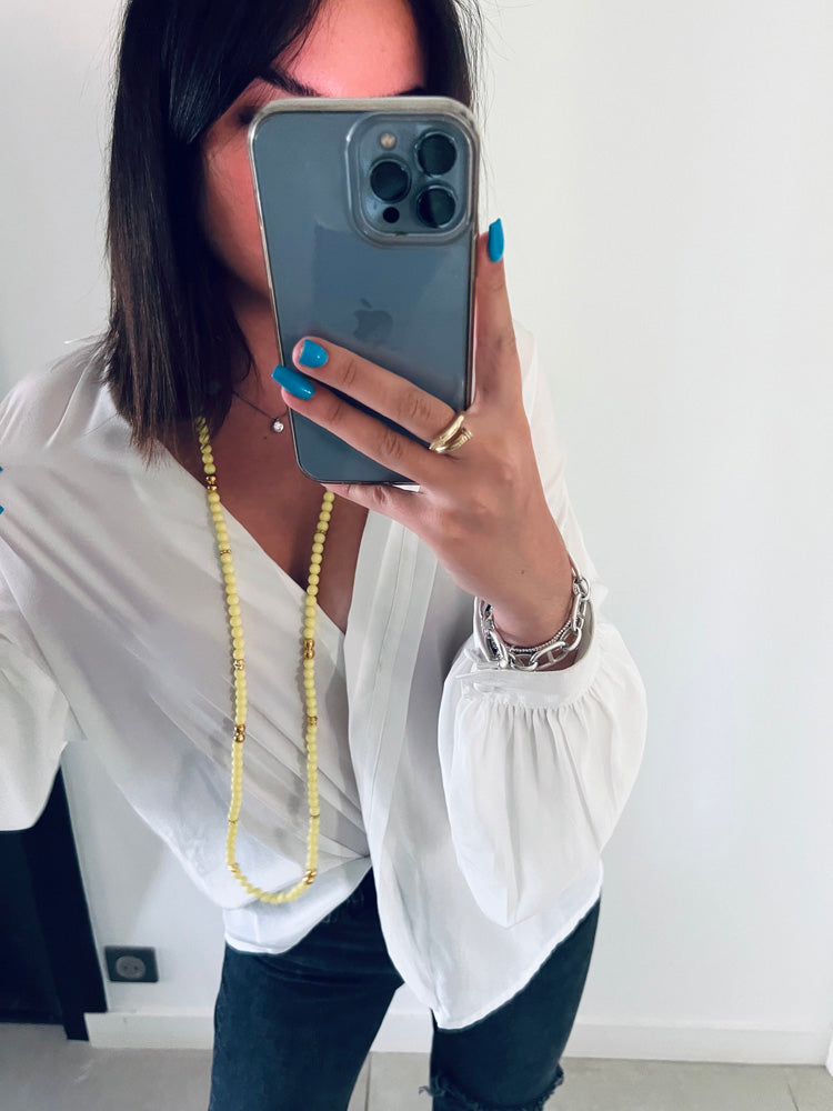 Collier - Aphrodite - Jaune