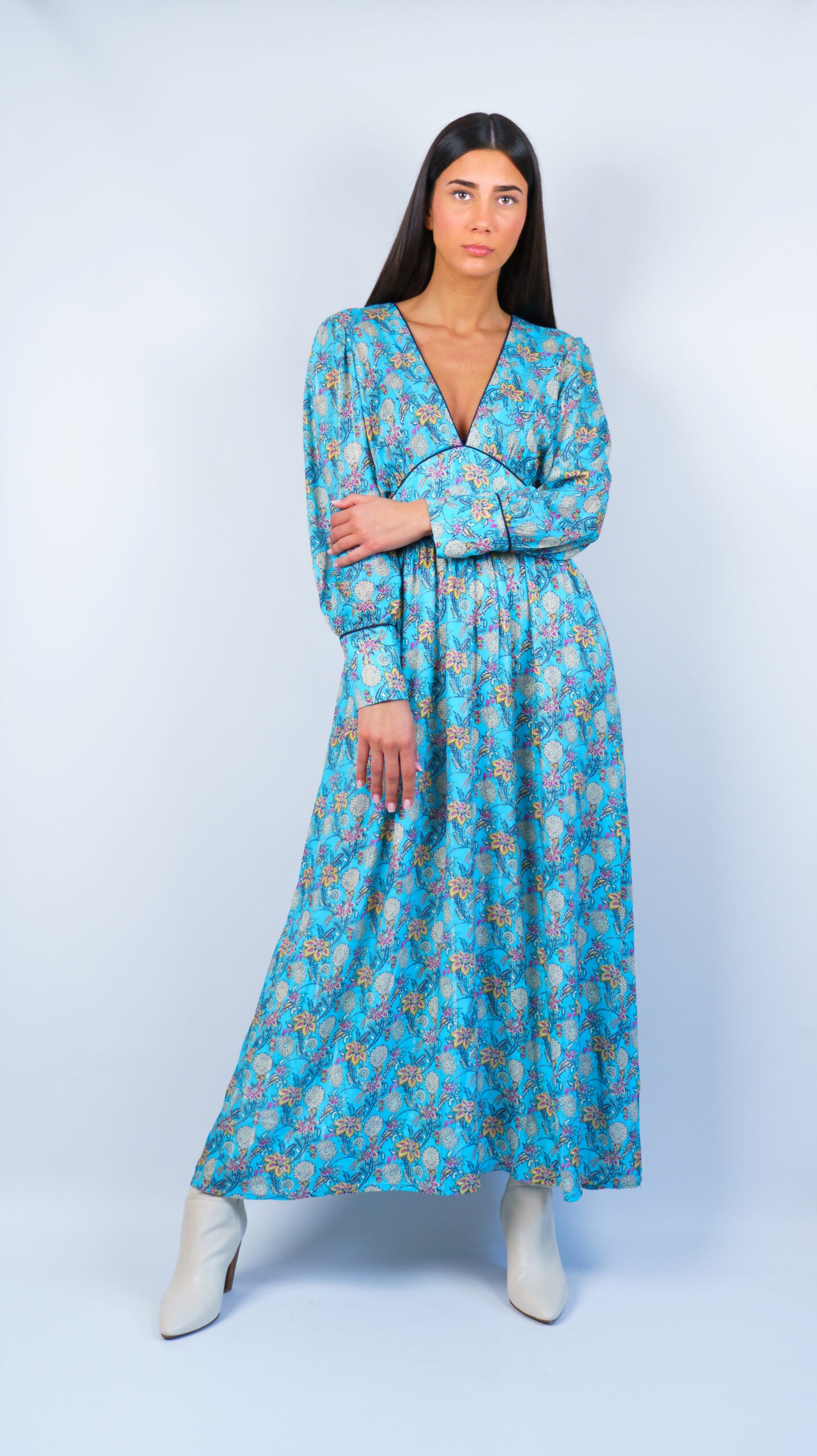 Robe Sofia - Turquoise